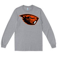 Heather Grey oregon merch tee Long Sleeve Tee - artisFamous