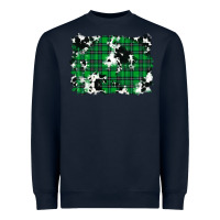 Navy Christmas Joy With Chick Heavyweight Sweatshirt - RanaPortraitStore