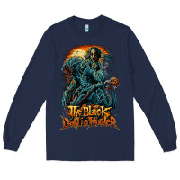 Navy the black dahlia murder Long Sleeve Tee - artisFamous
