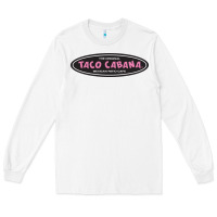 White Resto Taco Cabana Long Sleeve Tee - artisFamous