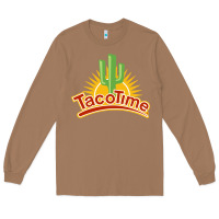 Toasted Coconut Resto Tacotime Long Sleeve Tee - artisFamous