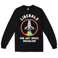 Black liberals for gay space socialism Long Sleeve Tee - artisFamous