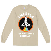 Mushroom liberals for gay space socialism Long Sleeve Tee - artisFamous