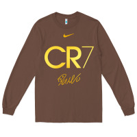 Chestnut cr7 graphic Long Sleeve Tee - artisFamous