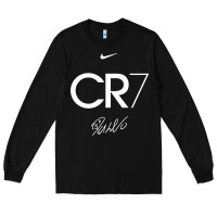 Black cr7 graphic Long Sleeve Tee - artisFamous