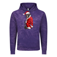 Cloud Purple Chimpanzee With Santa Clothes Vintage Hoodie - LillyAllenDesigns
