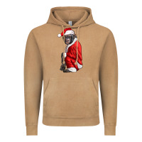 Vintage Camel Chimpanzee With Santa Clothes Vintage Hoodie - LillyAllenDesigns