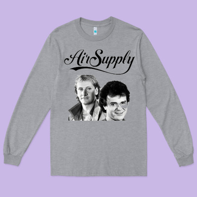 Air Supply 9 Long Sleeve Tee Designed By Artisfamous