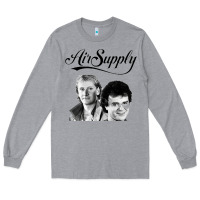 Heather Grey air supply 9 Long Sleeve Tee - artisFamous