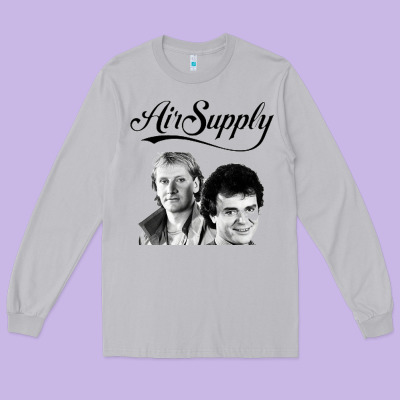 Air Supply 9 Long Sleeve Tee Designed By Artisfamous
