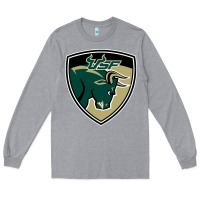 Heather Grey south florida bulls Long Sleeve Tee - artisFamous