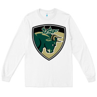 White south florida bulls Long Sleeve Tee - artisFamous
