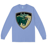 Colony Blue south florida bulls Long Sleeve Tee - artisFamous