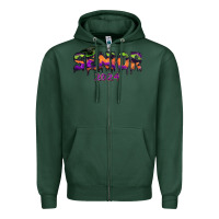 Sports Green senior 2024 halloween Zipper Hoodie - RanaPortraitStore