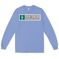 Colony Blue Ivy Tech Community College of Indiana Long Sleeve Tee - artisFamous