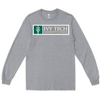 Heather Grey Ivy Tech Community College of Indiana Long Sleeve Tee - artisFamous