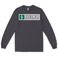 Smoke Ivy Tech Community College of Indiana Long Sleeve Tee - artisFamous