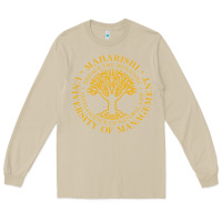 Mushroom Maharishi International College Long Sleeve Tee - artisFamous