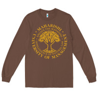 Chestnut Maharishi International College Long Sleeve Tee - artisFamous