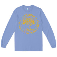 Colony Blue Maharishi International College Long Sleeve Tee - artisFamous