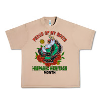 Burro traditional lady hispanic heritage month Urban Heavy Tee - BundleAndBundleShop