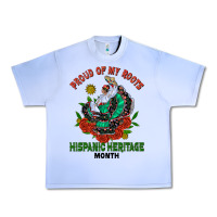 Traditional Lady Hispanic Heritage Month Urban Heavy Tee | Teevron