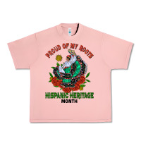 Salmon traditional lady hispanic heritage month Urban Heavy Tee - BundleAndBundleShop