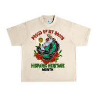 Sandshell traditional lady hispanic heritage month Urban Heavy Tee - BundleAndBundleShop