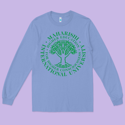 Maharishi International College Long Sleeve Tee Designed By Artisfamous