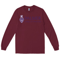 Burgundy Palmer College of Chiropractic Long Sleeve Tee - artisFamous