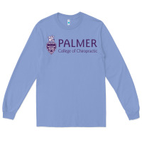 Colony Blue Palmer College of Chiropractic Long Sleeve Tee - artisFamous