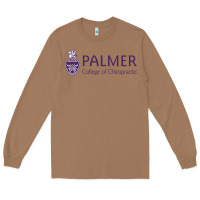 Toasted Coconut Palmer College of Chiropractic Long Sleeve Tee - artisFamous