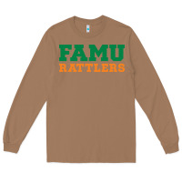 Toasted Coconut Famu Rattlers Long Sleeve Tee - artisFamous