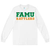 White Famu Rattlers Long Sleeve Tee - artisFamous