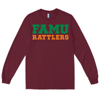 Burgundy Famu Rattlers Long Sleeve Tee - artisFamous
