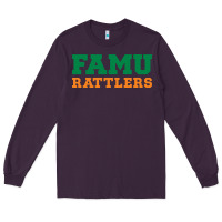 Plum Famu Rattlers Long Sleeve Tee - artisFamous