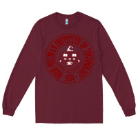 Burgundy Rose–Hulman Institute of Technology College Long Sleeve Tee - artisFamous