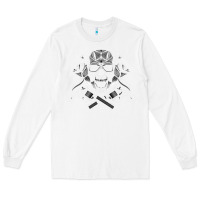 White guns & roses 7 Long Sleeve Tee - artisFamous