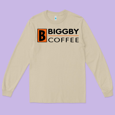 Biggby Coffee Long Sleeve Tee Designed By Artisfamous