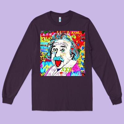 Pop Art Retro Long Sleeve Tee Designed By Artisfamous