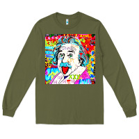 Army Green POP ART RETRO Long Sleeve Tee - artisFamous
