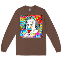 Chestnut POP ART RETRO Long Sleeve Tee - artisFamous