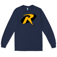 Navy Robin Long Sleeve Tee - artisFamous