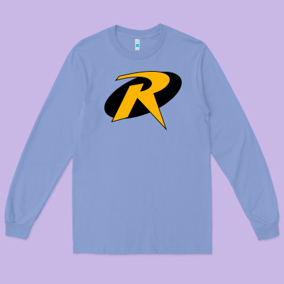 Robin Long Sleeve Tee Designed By Artisfamous