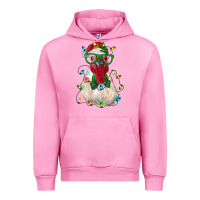 Fuchsia Pink christmas rooster Urban Hoodie - RanaPortraitStore
