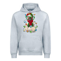 Heather Grey christmas rooster Urban Hoodie - RanaPortraitStore