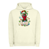 Pigment Pistachio christmas rooster Urban Hoodie - RanaPortraitStore