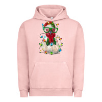 Pigment Salmon christmas rooster Urban Hoodie - RanaPortraitStore