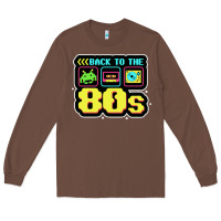 Chestnut BACK TO THE 80S Long Sleeve Tee - artisFamous