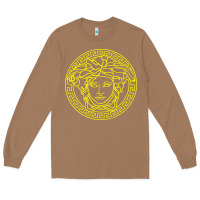 Toasted Coconut VINTAGE  Medusa Long Sleeve Tee - artisFamous